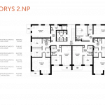Predané: Novostavba 3 Izbový, M-House, Malacky centrum, 74,40m2, balkón 4,74m2-6