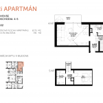 Predané: NOVOSTAVBA 3 IZBOVÝ MEZONET, MALACKY CENTRUM, úžitková 84,72M2, LOGGIA 7,81M2-9