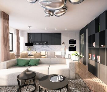 Predané: NOVOSTAVBA 3 IZBOVÝ MEZONET, MALACKY CENTRUM, úžitková 76,75 M2,-1