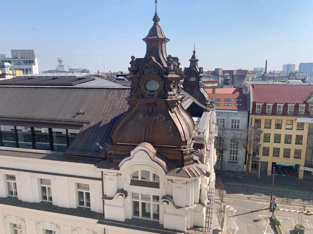 Prenajaté: Na prenájom exkluzívne 2 izbový byt, 73,34m2, v Centre BA, Gorkeho 7, 7 poschodie-28
