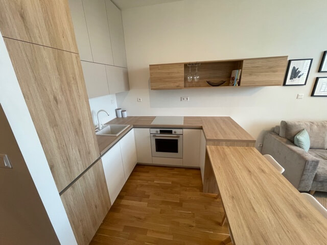 Prenajaté: 2 izbový byt úplne nový, centrum, Mýtna 50, 47,17m2, parkovanie, novostavba, zariadený, projekt Proxenta-3