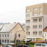 Predané: Exkluzívna novostavba na predaj, 3 izbový luxusný byt, Staré Mesto, Konventná, úžitková 146,18m2, najvyššie poschodie, výhľad na celú Bratislavu-9