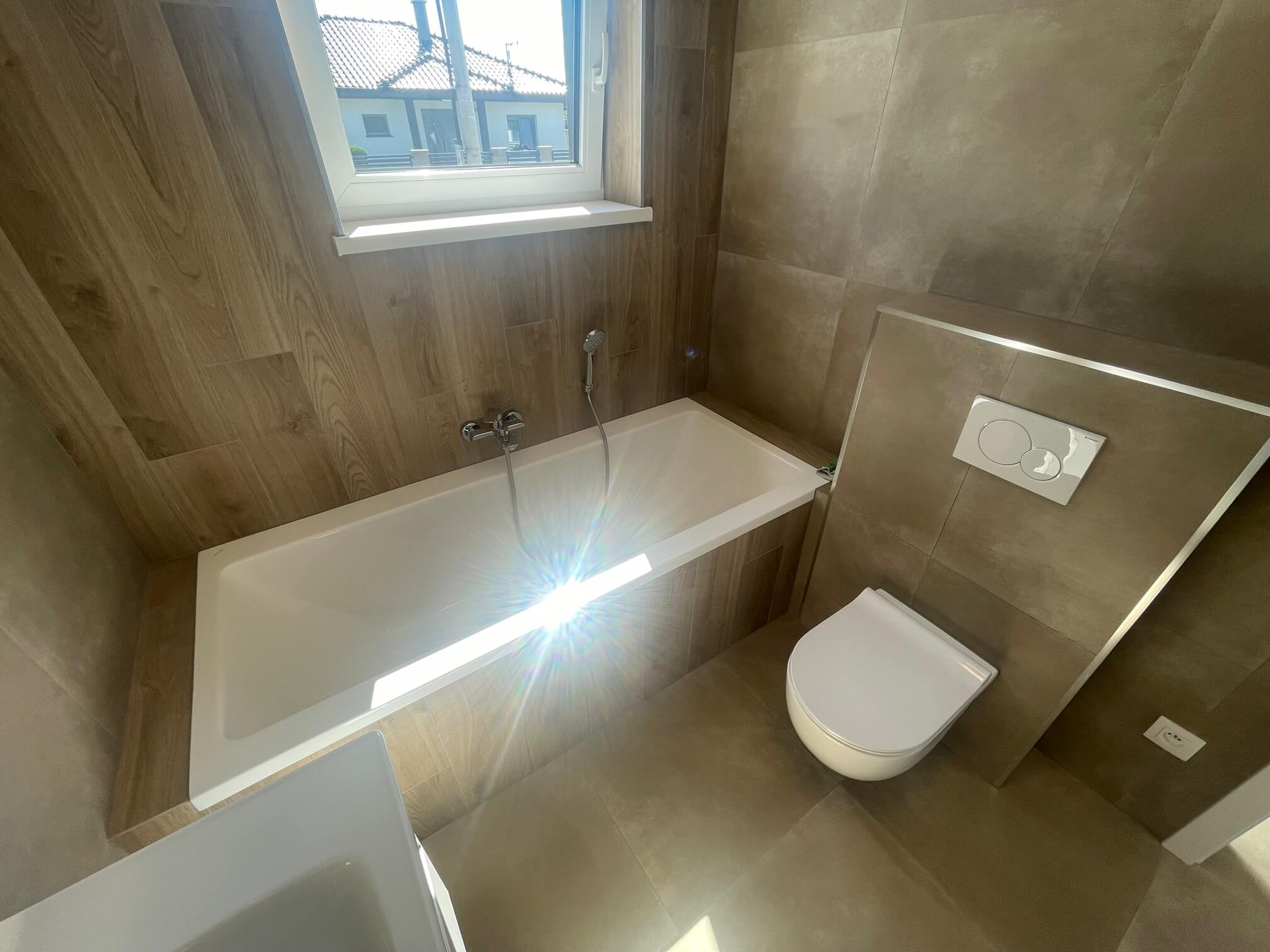 Predané: Na predaj novostavba posledné 4 trojizbové byty z trojdomov, úžitková 71,17m2, pozemok 177m2, v Kostolišti  s možnosťou dokončenia do štandardu-19