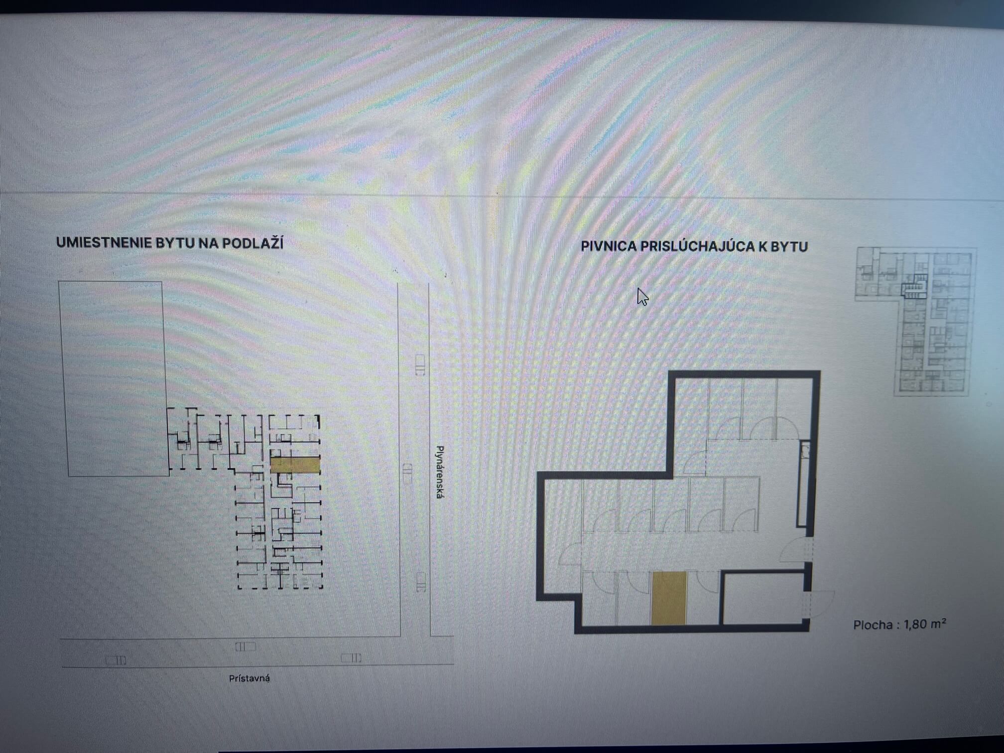 Predané: Na predaj tri 1 izbové byty v projekte Prístavná 1, Bratislava, úžitková plocha 41m2, balkón 6,6m2-10