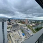 Predané: 2 Izbový byt,  Eurovea Tower, 56,4m2 úžitková, loggia 10,2m2, 33 poschodie, kobka 3,10 m2, Garážové miesto-20