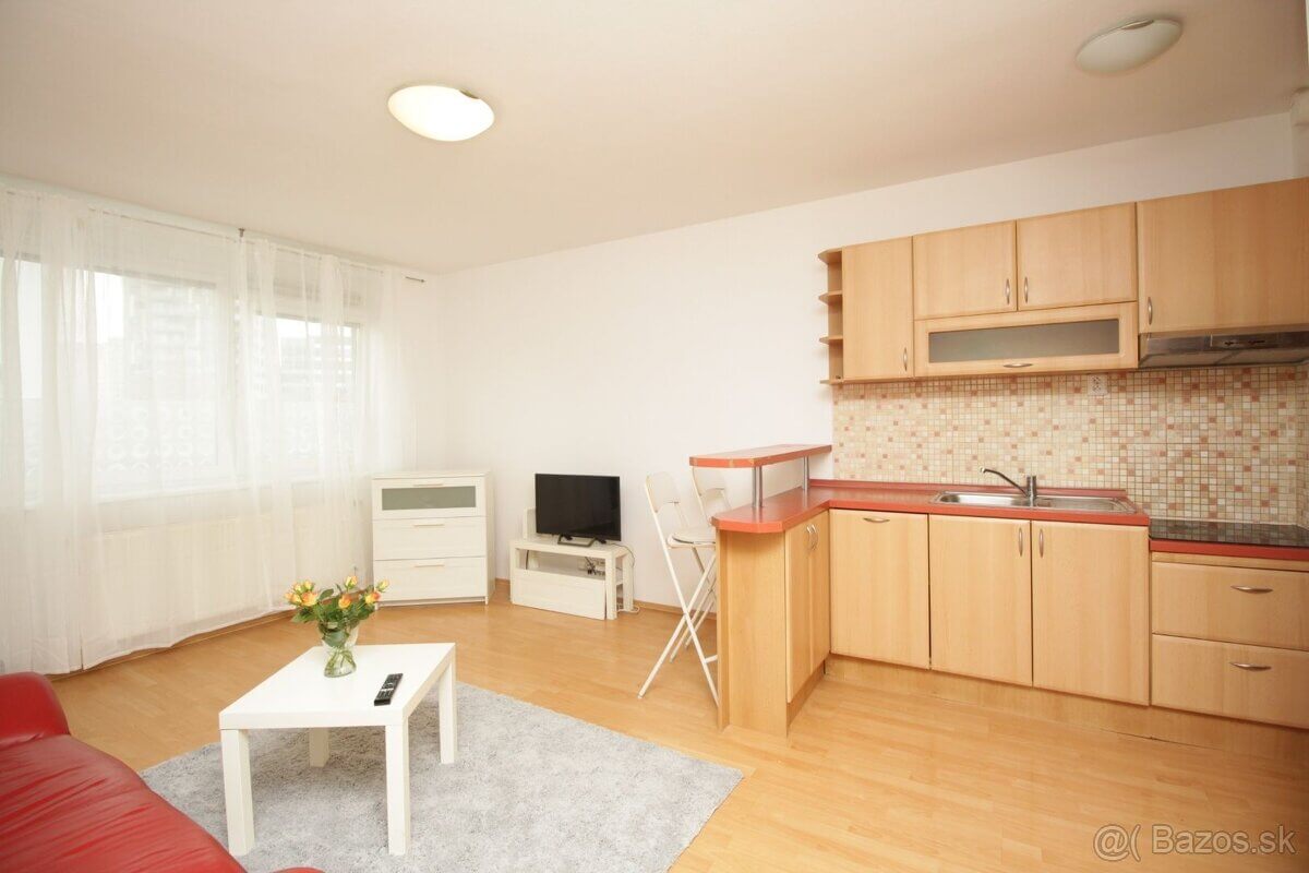 2 izbový byt, úžitková 44,7m2, rok výstavby 2006, zariadený, parkovacie státie, Zádunajská cesta 6, pri Auparku-9