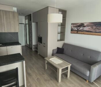 2 izbový byt, úžitková 39,26m2, balkón 6,93m2, Slnečnice, kompletne zariadený, klimatizácia-1