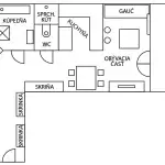 Priestranný 3-izbový byt s veľkou terasou 44m2, úžitková 70,10 m2, Bratislavy – Vajnory-13