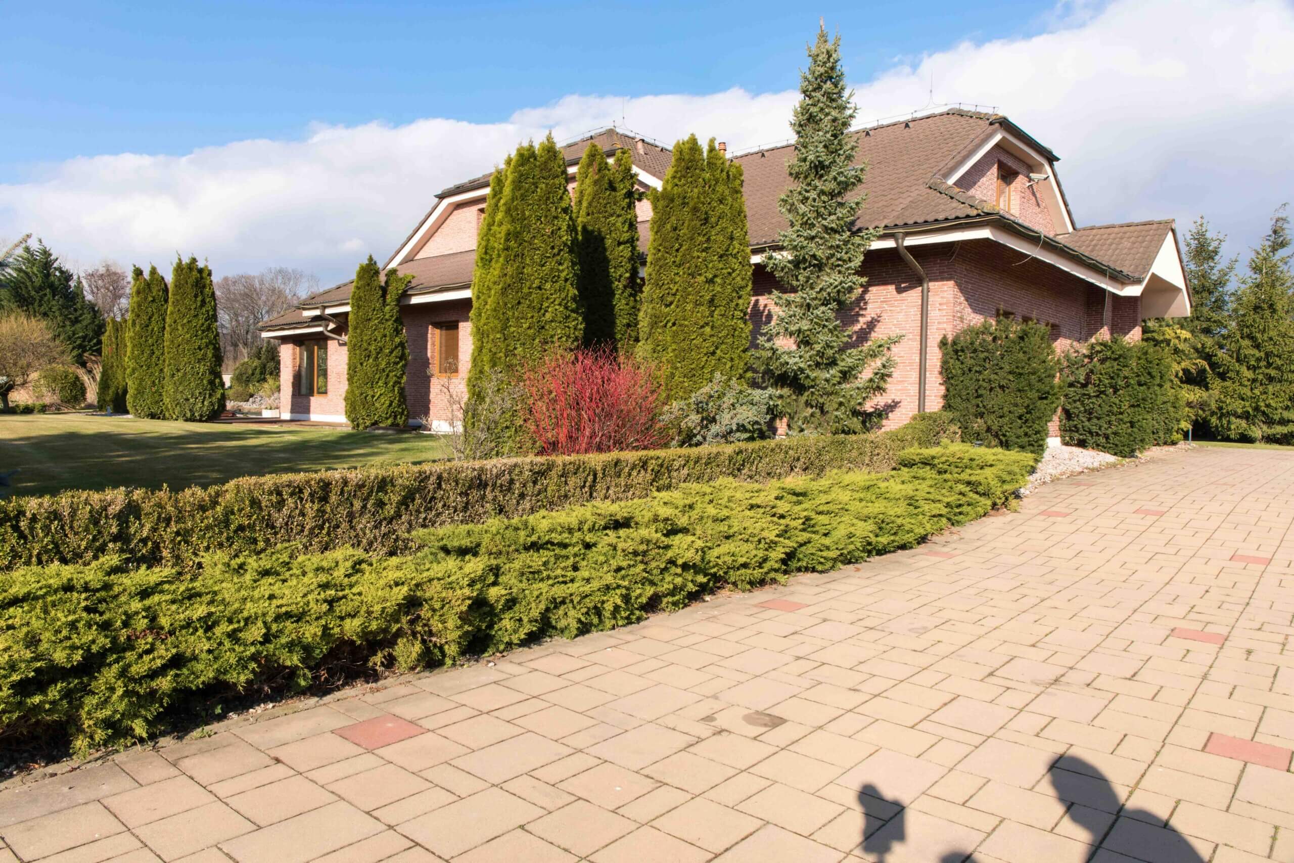 Rodinná vila 3 podlažná, 6 izbová, úžitková plocha 420m2, pozemok 4030m2, 15m vykurovaný bazén, Limbach-16