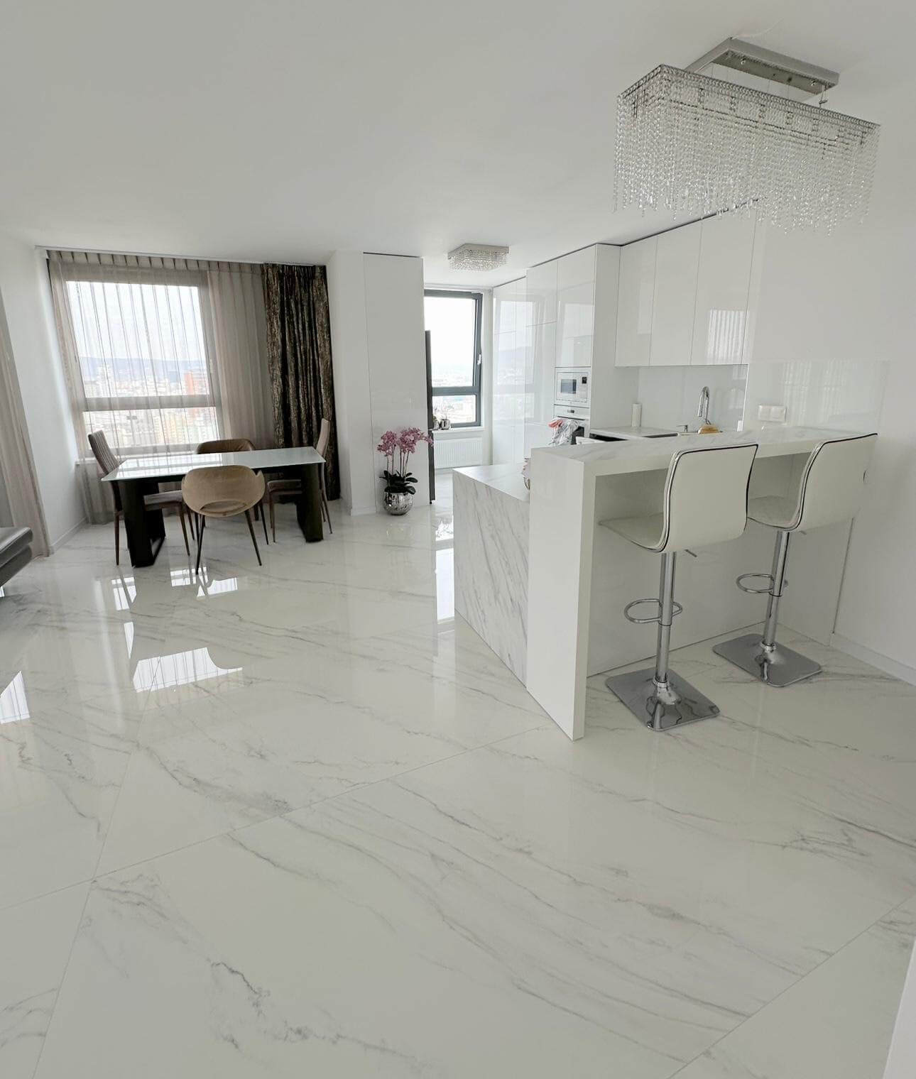 Luxusný Penthouse, 3 izbový, úžitková 117,29m2, garážové státie, loggia, balkón-4