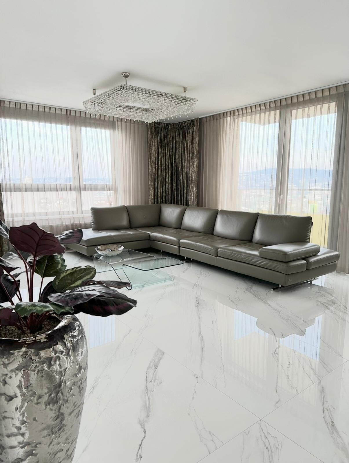 Luxusný Penthouse, 3 izbový, úžitková 117,29m2, garážové státie, loggia, balkón-2